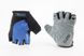 Перчатки без пальцев L черно-cиние, с гелевыми вставками под ладонь SBG-1457