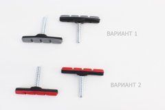 Гальмівні колодки V-brake к-кт, під шліци кольорові
