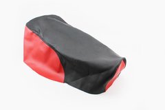 Чехол сиденья МТ (эластичный, прочный материал) черный/красный