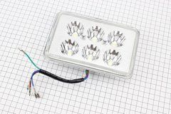Фары квадратной передняя часть 6-LED, 165*105мм, TUNING