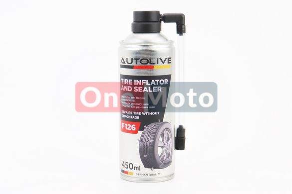 Герметик для швидкого ремонту шин "TIRE INFLATOR SEALER", Аерозоль 450ml