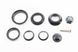 Рулевые чашки 1-1/8"x1,5" (44/28,6x55/40мм) безрезьбовой вилки, полуинтегрированные, черные к-кт, KL-B441