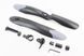 Щитки пластмассовые 24 - 26" MTB, черные с серой вставкой SOUL TRAVEL