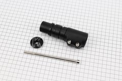 Удлинитель штока вилки 1 1/8” (28.6 мм)х120mm в сборе, алюминиевый, черный KL-4025