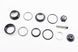 Рулевые чашки BMX 1-1 / 8 "(34 / 28,6x34 / 30) безрезьбовой вилки, черные H878SW
