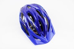 Шлем велосипедный M (55-61 см) съемный козырек, 16 вент. отверстия, системы регулировки по размеру Divider и Run System SRS, синий SBH-5500