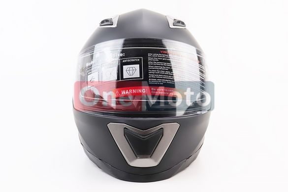 Шлем закрытый BLD-M62 М (57-58см), ЧЕРНЫЙ матовый