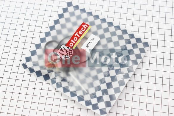 Ремонтный комплект карбюратора Honda AF34/35, 14 деталей+поплавок