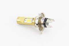 Лампа фари діодна H4 - LED-2+1(лінза)