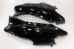 Honda DIO AF-34/35 пластик - верхній бічний лев + прав к-кт 2шт, ЧОРНИЙ