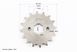Зірка передня CG/CB-428H-16T (під шліц 5мм) Loncin JL200-68A/LIFAN