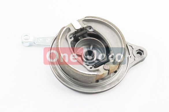 Loncin- LX200GY-3 Панель гальмівна задня з колодками, ЧОРНИЙ