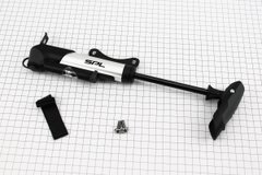 Насос алюминиевый с узким манометром, Т-ручкой, SPM-1961A