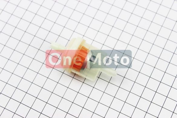 Фильтр топливный прозрачный с магнитом (элемент - бумага) тип 2