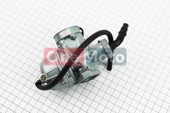 Карбюратор в зборі Delta 110/125cc, D-21,5, (в упаковці KEIHIN), дросель під трос
