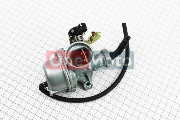 Карбюратор в зборі Delta 110/125cc, D-21,5, (в упаковці KEIHIN), дросель під трос