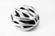 Шлем велосипедный L (58-61 см) съемный козырек, 18 вент. отверстия, системы регулировки по размеру Divider и Run System SRS, черно-бело-cерый AV-01
