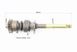 Вал заводної лапки в зборі (шестерня, пружина) 200мм