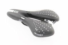 Сидіння MTB 270x160мм, чорно-біле "GEL"