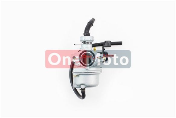 Карбюратор в зборі Delta 110 / 125cc, D-22, (якісна копія)