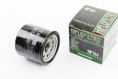 Фільтр масляний HF204 (M20X1,5) Honda CB / CBF 500/600/1000, Kawasaki ZX 600/636, Yamaha YZF-R1 / R6, Kawasaki KVF360 / 650/700, Yamaha YFM350 / 450/550/660