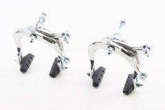 Тормоз "ШОССЕ" V-brake задний+передний, ход колодки 68-89мм, клещевого типа, алюминиевые, AR-2000D