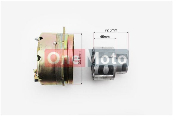 Магнето в зборі (генератор) 8 котушок - "6 + 2" 14V 65W