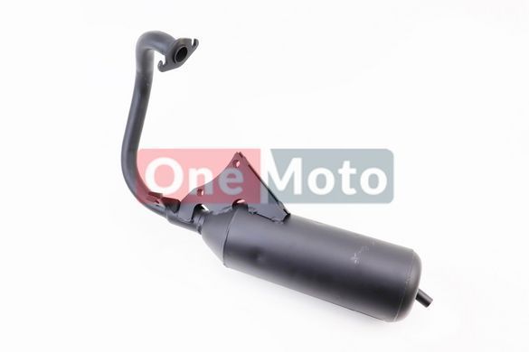 Глушитель Honda DIO AF27/AF-30/FIT, тип 1(накладка хром)