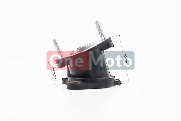 Патрубок карбюратора прорезиненный Futong QJ150С, тип 2
