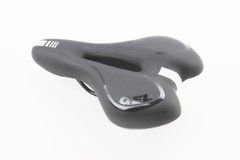 Сидіння MTB 270x155мм, чорно-сіре "GEL" AZ-030