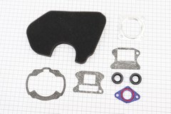 Фильтр-элемент воздушный (поролон) Honda TACT AF24/30/31 + прокладки + сальники, к-кт 8 деталей, "расходники"