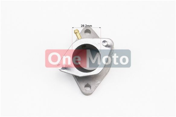 Kinlon JL150-70C Патрубок карбюратора (метал) "високий"