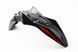 Loncin- LX250GY-3 пластик - крило переднє, ЧОРНИЙ