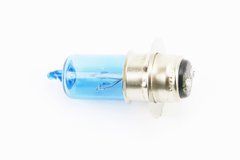 Лампа фары P15D-25-1 12V 35/35W синяя