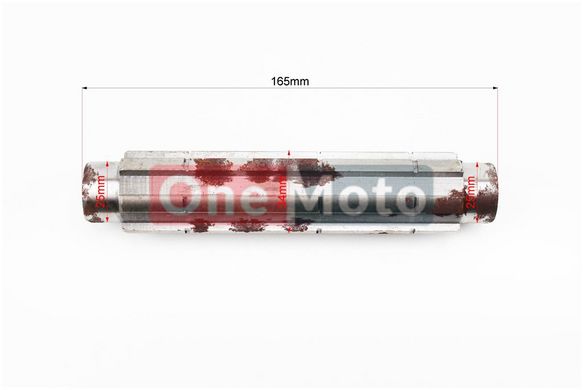 Вал первинний редуктору фрези L = 165мм, d = 34мм, Q15E