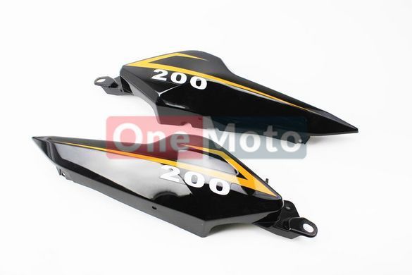 Viper - V200-R2 пластик - боковой задний левый + правый к-кт, ЧЕРНЫЙ