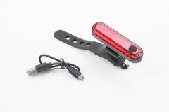 Ліхтар задній 50 lumen, Li-ion 3.7V 330mAh зарядка від USB, вологозахисний, 056