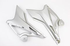 X-Road 200-250 пластик - боковой средний лев., прав. к-кт 2шт, СЕРЫЙ