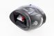 Шлем закрытый (сертификации DOT / ECE) + откидные очки SCO-M67 S (55-56см), ЧЕРНЫЙ матовый с сине-серым рисунком