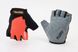 Перчатки без пальцев S черно-оранжевые, с гелевыми вставками под ладонь SBG-1457