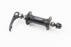 Втулка передняя MTB алюминиевая 14Gx32H, V-brake, крепл. эксцентрик, чёрная KT-A15F