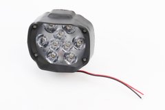 Фара дополнительная светодиодная влагозащитная - 9 LED, (77*64mm) с креплением