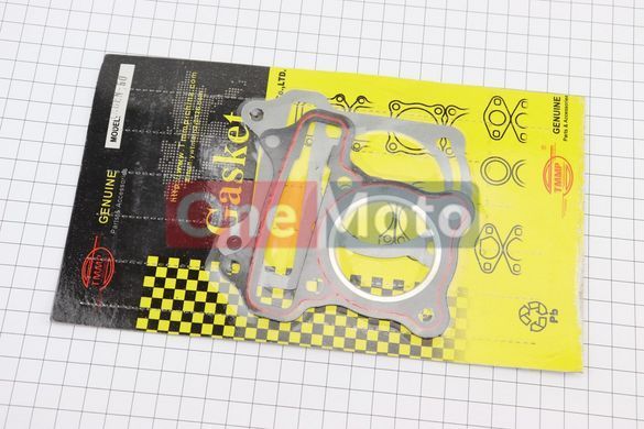 Прокладки поршневої 50cc-39мм, к-кт 2 деталі (червона нитка)
