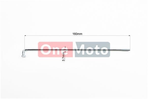 Loncin- LX200GY-3 Спица заднего колеса L=160мм, D=3,7мм, к-кт 36шт