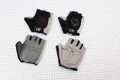Перчатки без пальцев XL черно-серые, с мягкими вставками под ладонь