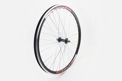 Колесо 26" переднее MTB обод и втулка алюминиевые 14Gx36H в сборе, пром-подшипники 6000 2RS, крепл. гайка "SUPER"