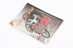 Тормозные колодки Disk-brake (Shimano BR-M416,575,495,486,485,446,445,395,375), красные YL-1001