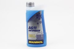 Жидкость охлаждающая -40°C "АНТИФРИЗ АG11", голубой 1L