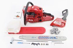 Бензопила GoodLuck GL4500M 45cc (2кВт. шина 18", ланцюг 325-1,5-72зв. коло. зуб) трикутна коробка