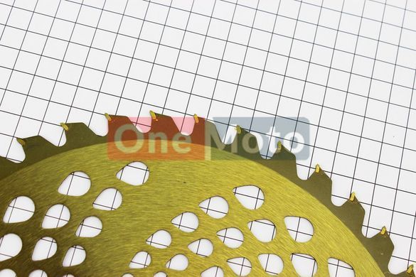 Нож 40Тх255мм победитовые зубья, "GOLD" на блистере